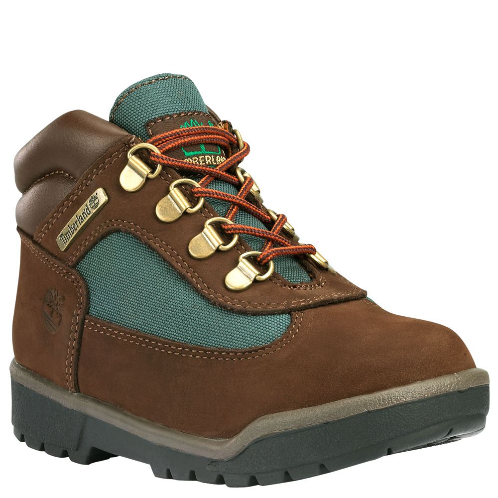 Bocanci De Zapada Timberland Copii Maro - Youth Field - Romania - DZQJKB359